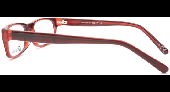 meineBrille 04-69220-01, Braun/Rot seite - Ansicht 4