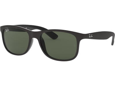 Ray-Ban Sonnenbrille Herren Ray-Ban RB4202 Andy Matt Schwarz / Grün 606971 55 Ansicht 5