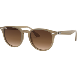 Sonnenbrille Ray-Ban RB4259 Glänzend Beige / Verlauf Braun Seitenansicht
