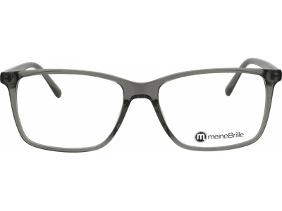 meineBrille Brille Herren meineBrille 04-12010-04, Grau transparent glänzend Ansicht 4