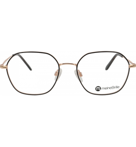 meineBrille 04-30000-01 Schwarz/ Kupfergold - Ansicht 3