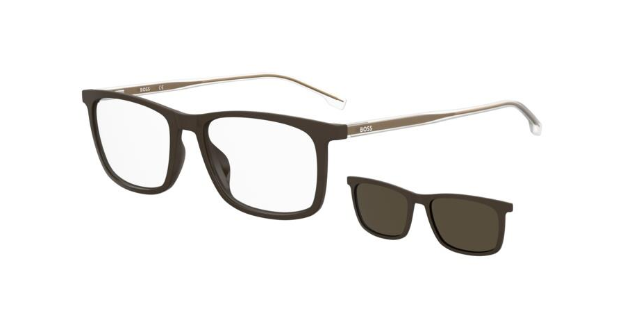 Hugo Boss Brille Herren HUGO BOSS BOSS 1150/CS 4IN - matt braun Ansicht 1