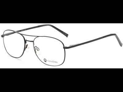 meineBrille Brille Herren meineBrille 04-79070-01, Schwarz Matt Ansicht 2