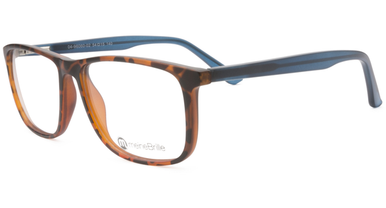 meineBrille 04-96060-02, Havanna/Petrolblau Matt links - Ansicht 3