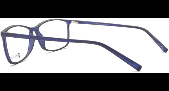 meineBrille 04-69020-01, Blau Matt seite - Ansicht 3