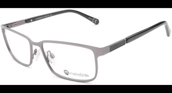 meineBrille 04-69080-02, Dunkel Gun/Schwarz links - Ansicht 5