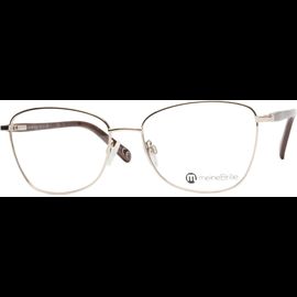 meineBrille 04-06030-02, Gold/Nougat links