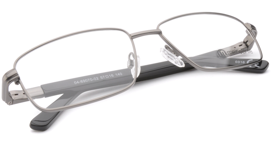 meineBrille 04-69070-02, Dunkel Gun/Schwarz liegend - Ansicht 7