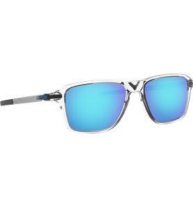 Sportbrille Oakley Wheel House Polished Clear Prizm Sapphire Seitenansicht - Ansicht 5