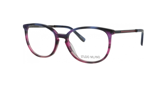 Studio Milano 01-20530-02 5316 blau/pink/grau glzd./dk gun matt - Ansicht 3