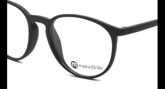 meineBrille 04-79010-01, Schwarz Matt nah - Ansicht 7