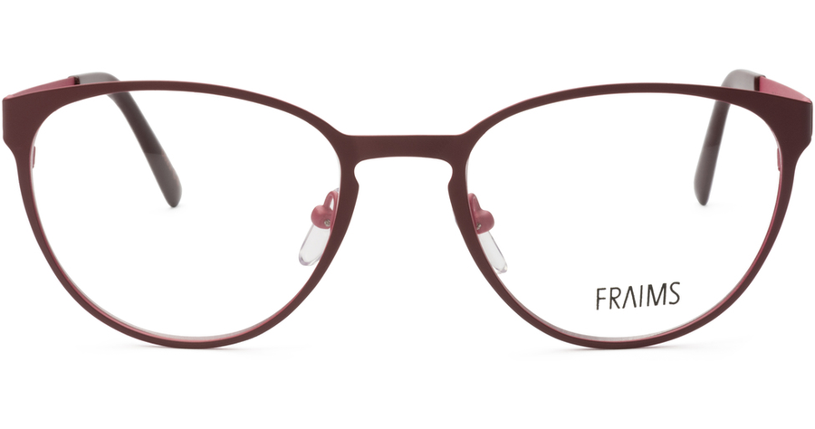 FRAIMS Brille Damen FRAIMS 03-15050-02 Carole, Brombeer/Pink matt Ansicht 1